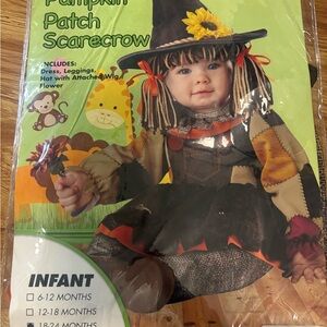 Pumpkin Patch Scarecrow Costume for Infants 18-24